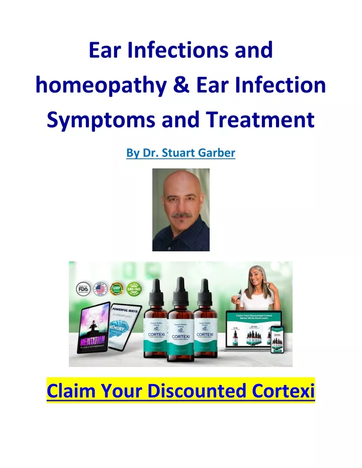 PPT Ear Infections And Homeopathy Ear Infection Symptoms And   Ear Infections And Homeopathy Ear Infection N 