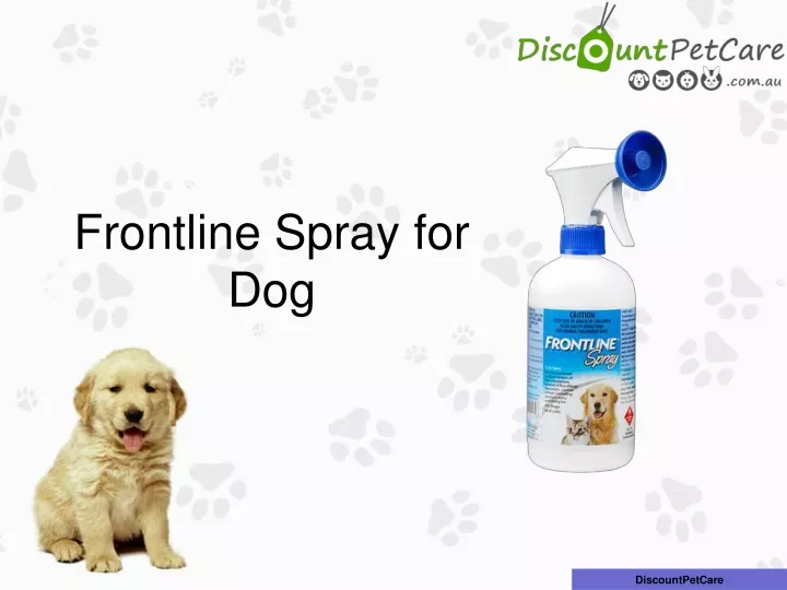 frontline spray for dog