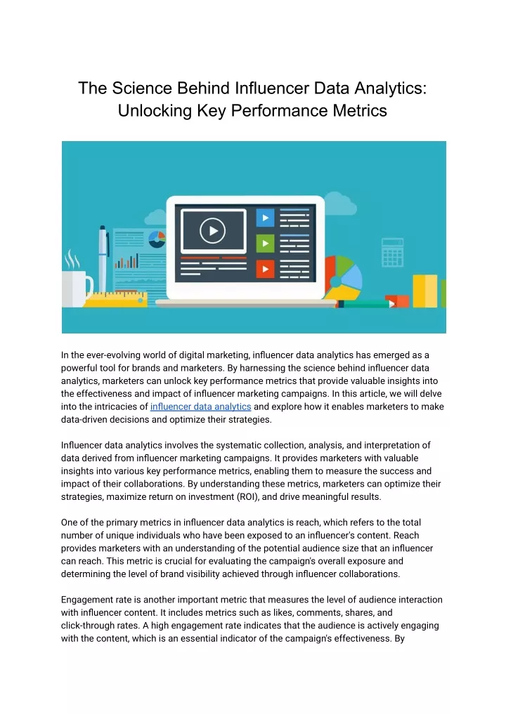 the science behind influencer data analytics