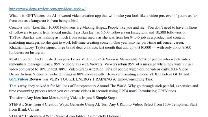 https www dope review com gptvideos review what