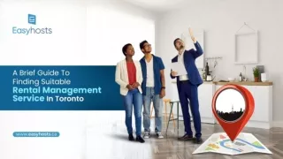 A Brief Guide To Finding Suitable Rental Management Service In Toronto