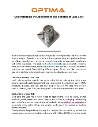 understanding the applications and benefits