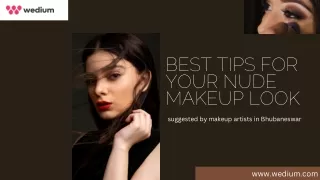 Best tips for your nude makeup look
