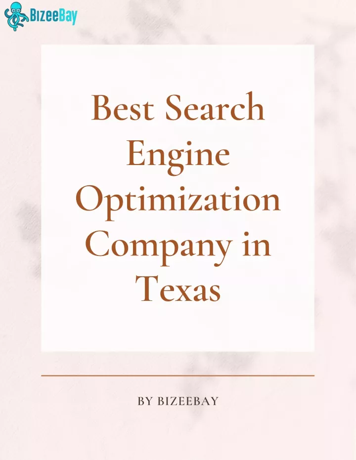 best search engine optimization company in texas