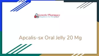 Apcalis-sx Oral Jelly 20 Mg