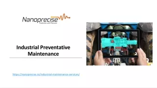 Industrial Preventative Maintenance - Nanoprecise