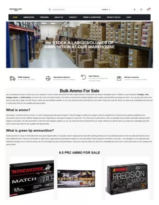 Bulk Ammo For Sale - Buy Ammo Online | Cheap Ammo Online | Review of Ammo Online