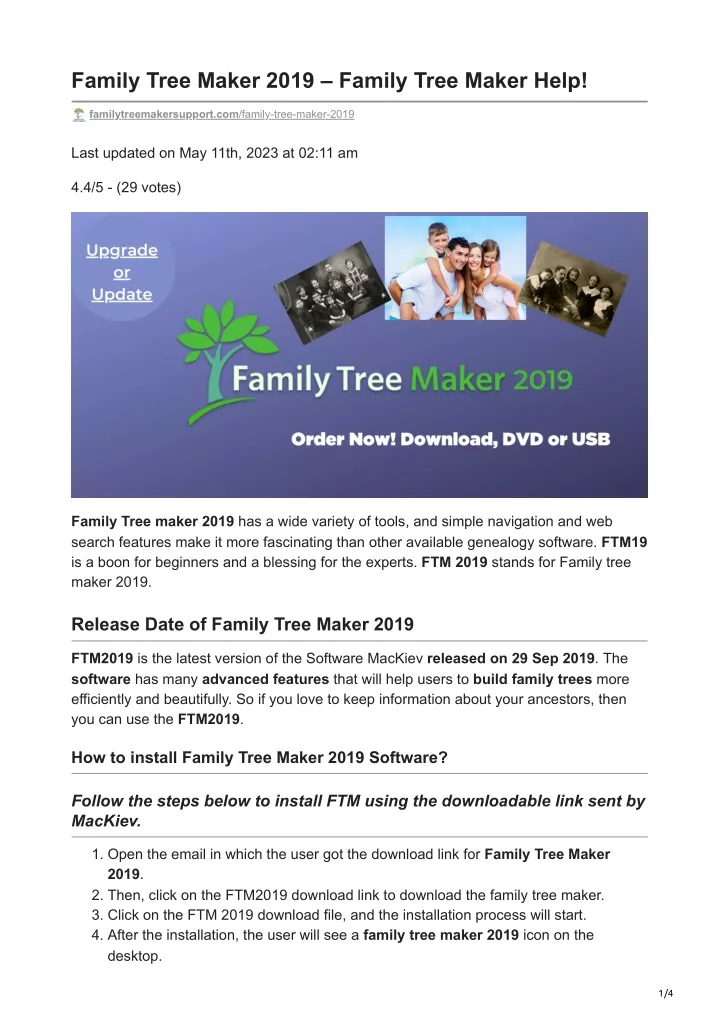 family tree maker 2019 family tree maker help