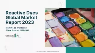 reactive dyes global market report 2023
