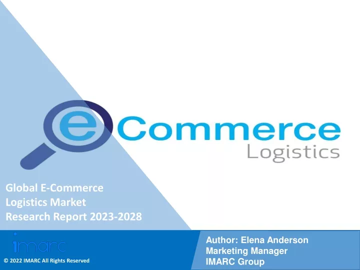 global e commerce logistics market research