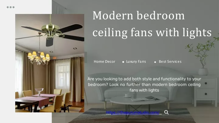 modern bedroom ceiling fans with lights