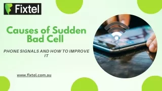 Causes Of Sudden Bad Cell Phone Signals And How To Improve It