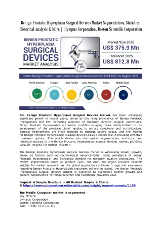 Benign Prostatic Hyperplasia Surgical Devices Market