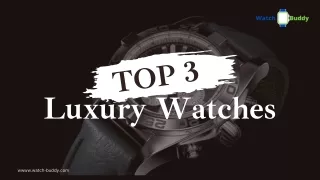 luxury smartwatches.