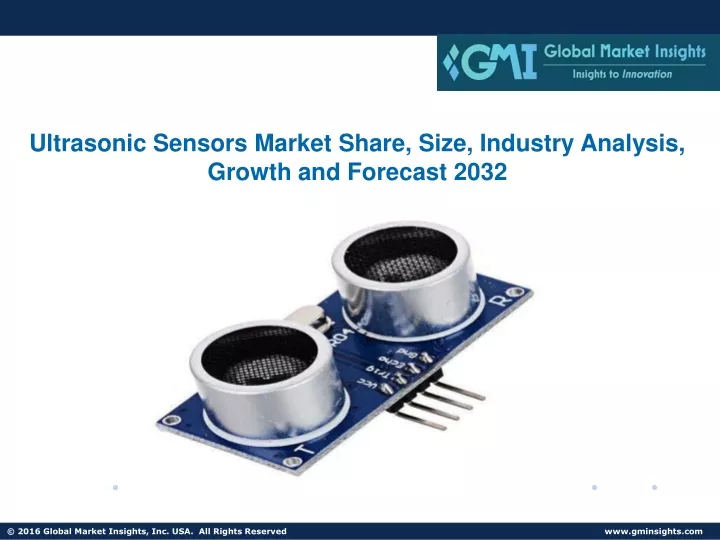 ultrasonic sensors market share size industry