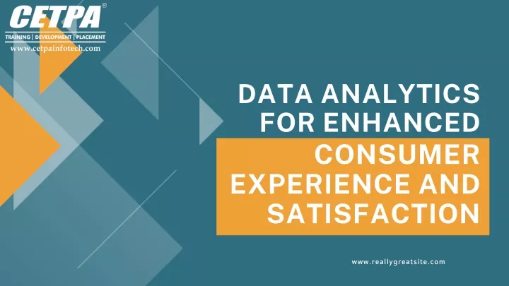 data analytics for enhanced consumer experience
