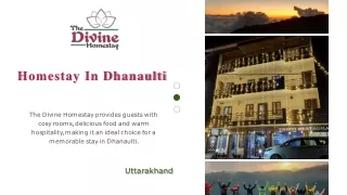 Rental Home In Dhanaulti