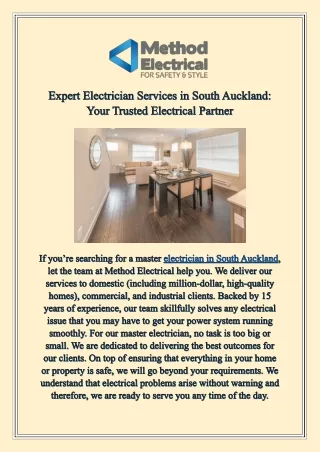 Expert Electrician Services in South Auckland