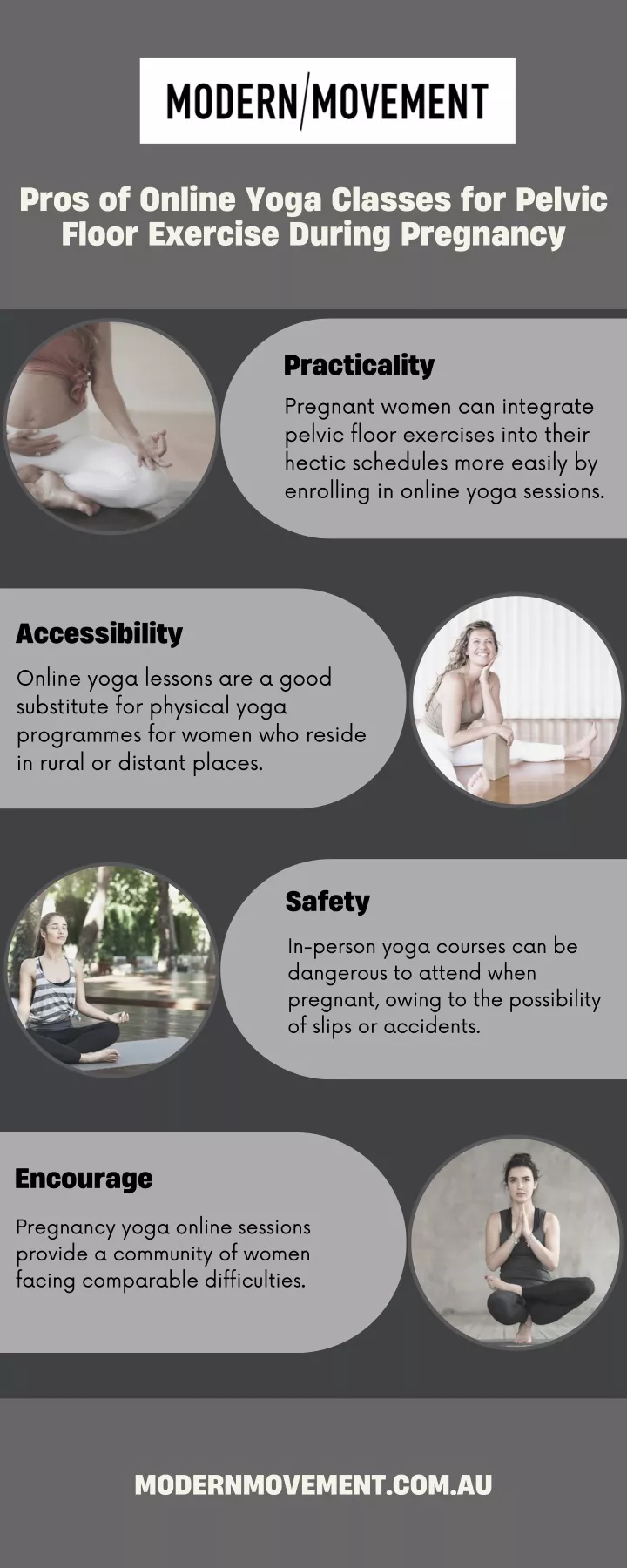 pros of online yoga classes for pelvic floor