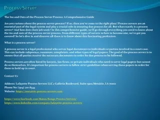 process server