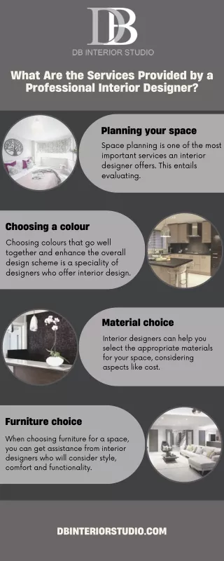 What Are the Services Provided by a Professional Interior Designer