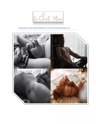 Professional Couple Boudoir Melbourne | Alessiopettiphotography.com