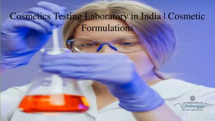 cosmetics testing laboratory in india cosmetic