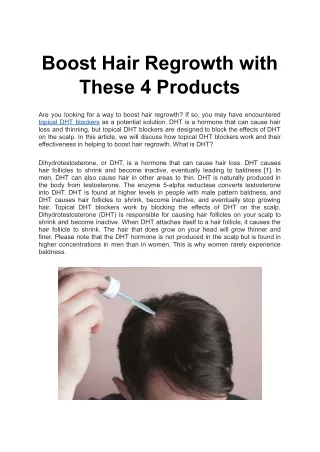Boost Hair Regrowth with These 4 Products.docx