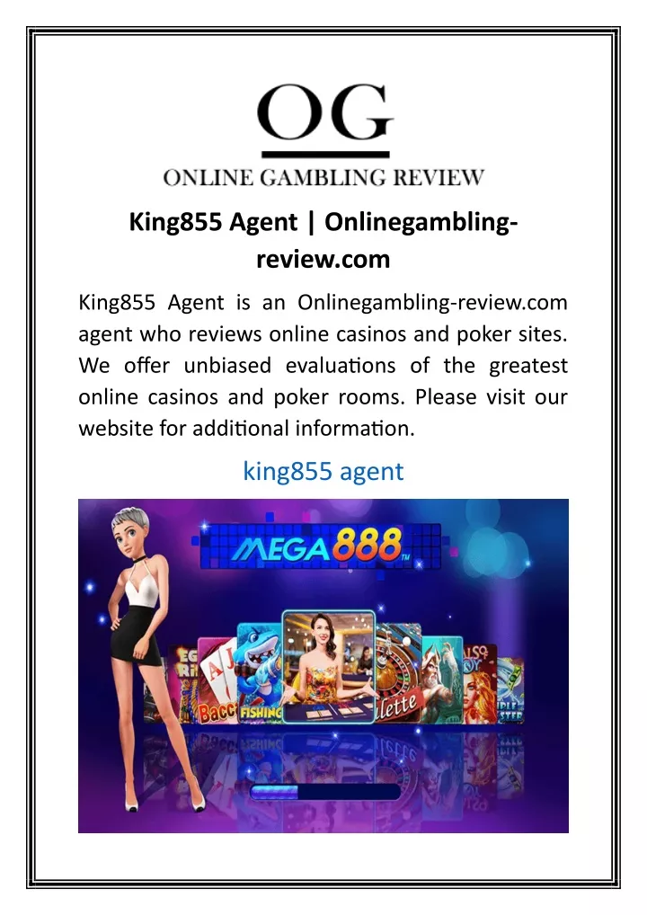 king855 agent onlinegambling review com