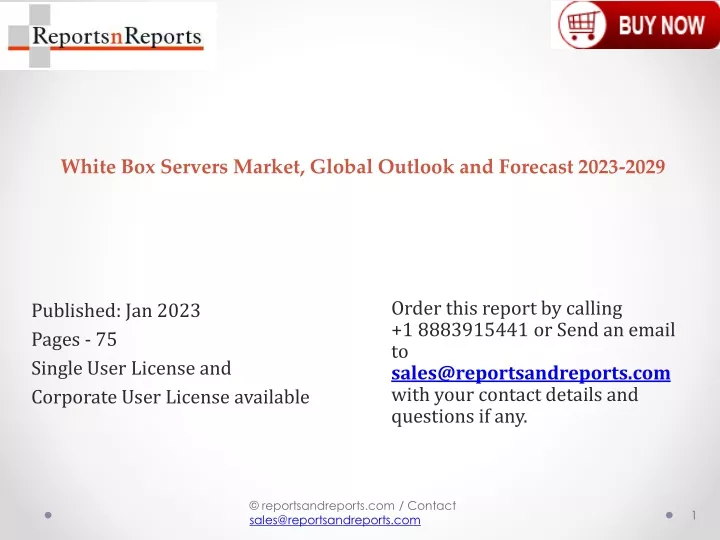 white box servers market global outlook and forecast 2023 2029