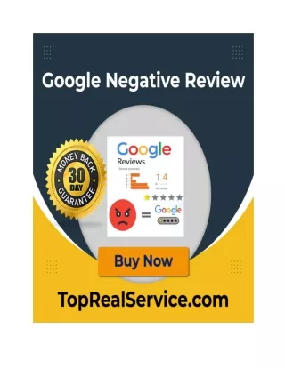 Buy Google Negative Review