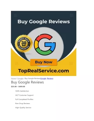 Buy Google Reviews