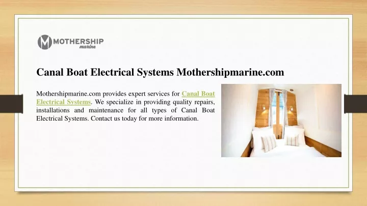 canal boat electrical systems mothershipmarine com