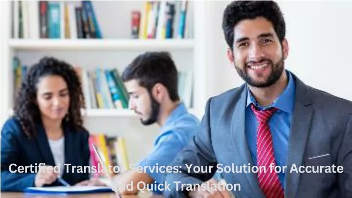 certified translator services your solution