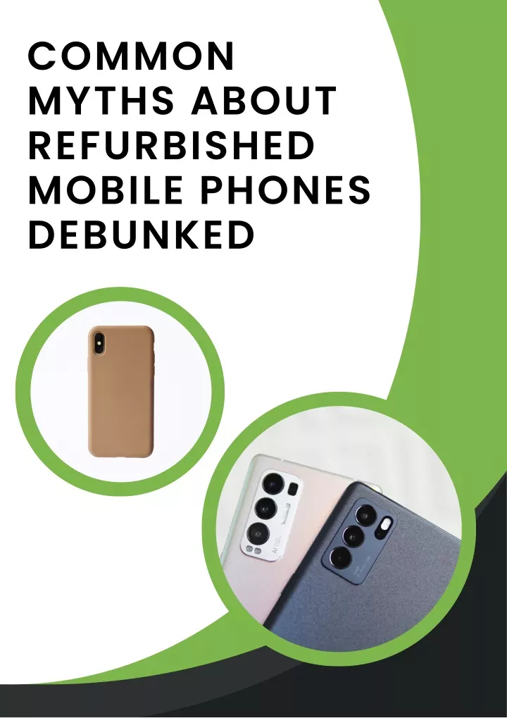 common myths about refurbished mobile phones