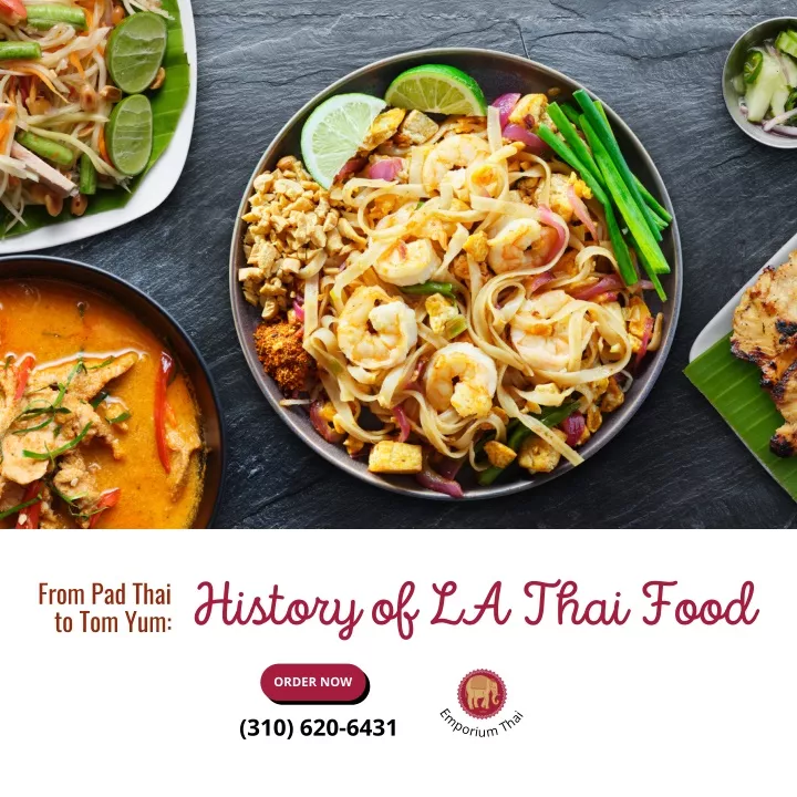 history of la thai food