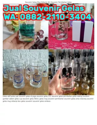 088ᒿ_ᒿ110_౩Կ0Կ (WA) Souvenir Cangkir Atau Gelas Souvenir Gelas Plastik