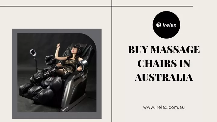 buy massage chairs in australia