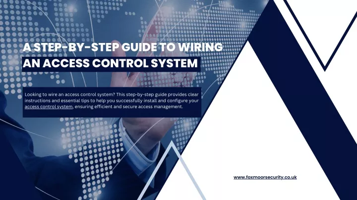 a step by step guide to wiring an access control