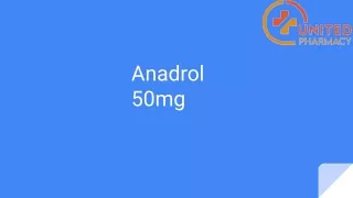 Anadrol 50mg