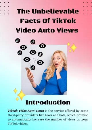 tiktok video auto views