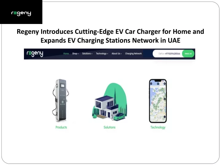 regeny introduces cutting edge ev car charger