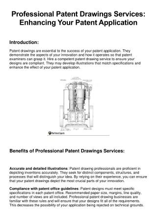 professional patent drawings services enhancing