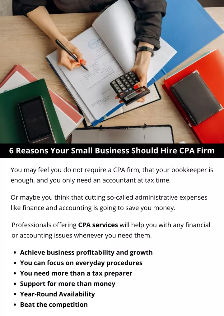 6 reasons your small business should hire cpa firm