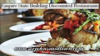 Empire State Building Discounted Restaurants