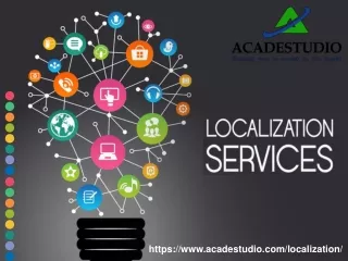 What is a localization service provider?