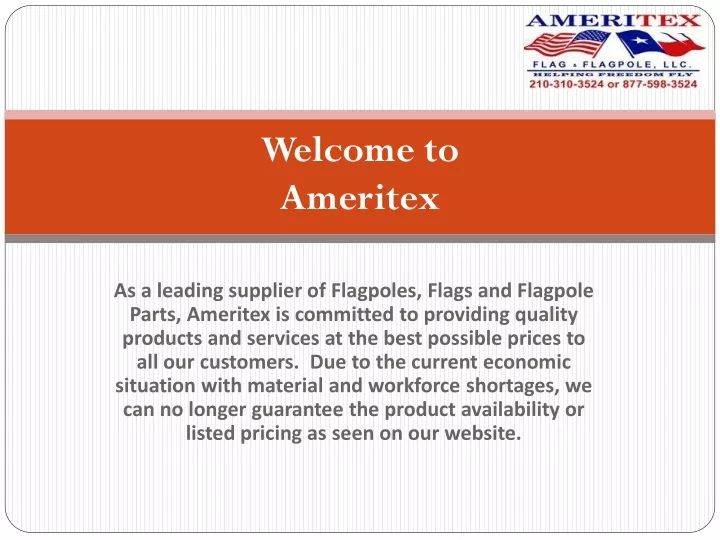 welcome to ameritex