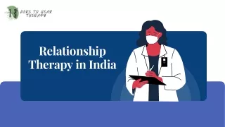 Relationship Therapy in India