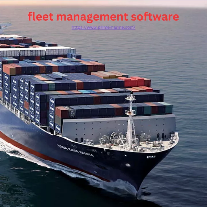 fleet management software https www primemarine