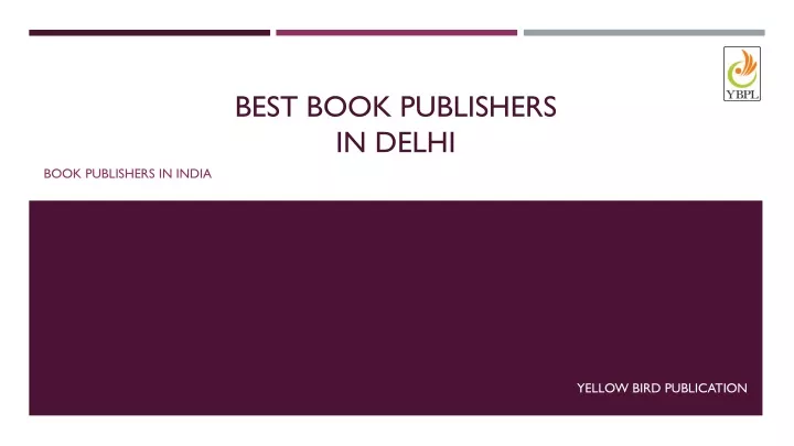 best book publishers in delhi